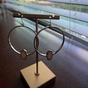 Kendra Scott dangling hoops